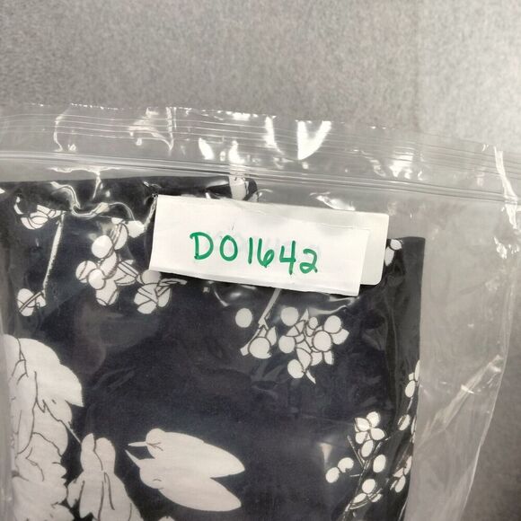 Grace Karin A-Line Skirt Womens Size M Navy Blue Floral Pleated Short Stretch - Picture 11 of 11